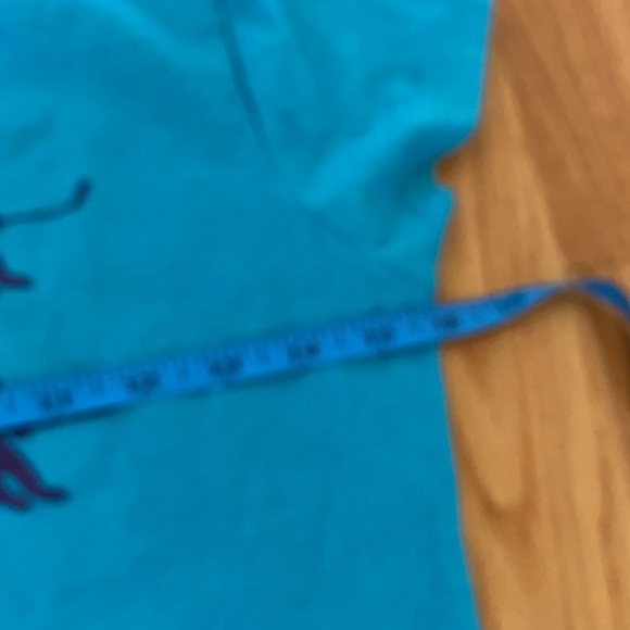 Girls hockey tshirt - turquoise purple - Picture 5 of 6